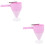 2Pièces Distributeur De Pâte Rose En Support Détachable 8