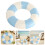 Bouée De Piscine PVC Colorée Compact Pour Usage Extérieur 9