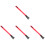 4Pièces Queue Élastique Protection Rangement 2