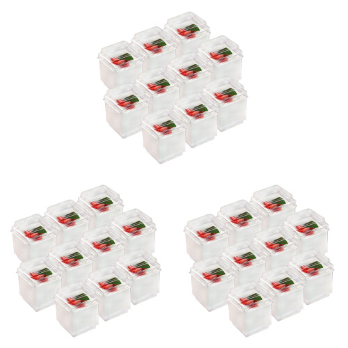 60Pcs Transparent Cake Cups for Mousse Jelly Desserts 2
