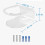 Wall Mount Router Holder Bracket for Deco X20/X60, Transparent 2