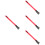 4Pièces Queue Élastique Protection Rangement 5