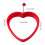 (Red) Heart Silicone Egg Mold for Pancakes 3