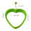 (Green) Heart Silicone Egg Mold for Pancakes 2