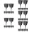 150Pièces Coffrets Fertilisant Noir Pour Succulentes 8