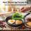 (Green) Heart Silicone Egg Mold for Pancakes 4
