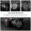 4Pcs Professional Camera Lens Cover Protectors Dust-Proof 3
