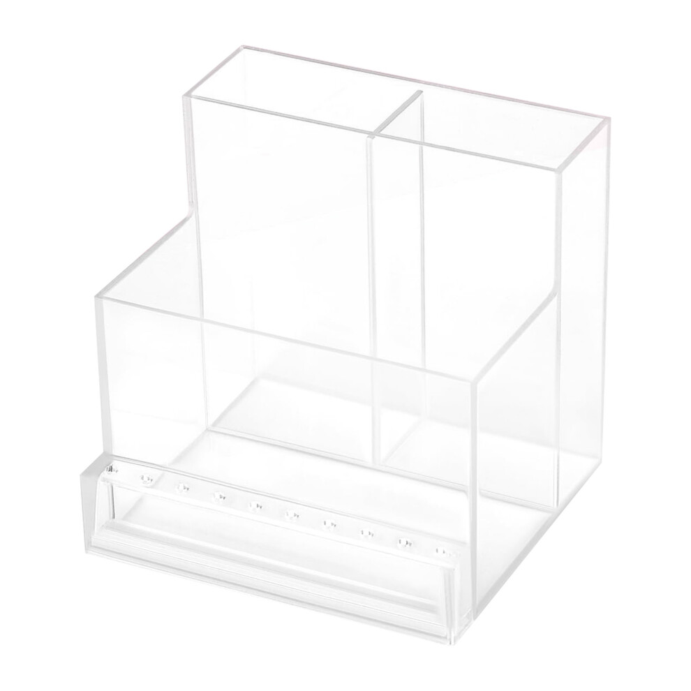 Hue-Grain (Transparent) Nail Drill Holder For Salon Tools - 50 Char