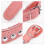 Adjustable Collar For Dog Orange 1set 5
