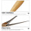 3Pcs Wood Handle Awls Sewing Tools DIY Craft Supplies Assorted 6