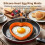 (Orange) Heart Silicone Egg Mold for Pancakes 5