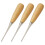3Pcs Wood Handle Awls Sewing Tools DIY Craft Supplies Assorted 10