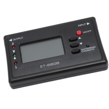 ET 68GB Digitaler Tuner & Metronom 3-in-1 für Gitarre & Bass, 435-445Hz