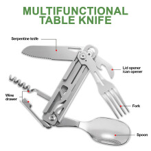 Multi-Function Folding Knife for Hiking Survival