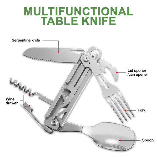 Multi-Function Folding Knife for Hiking Survival