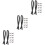 6 Sets Leather Handbag Handles Tote Replacement Straps With Rivets 4