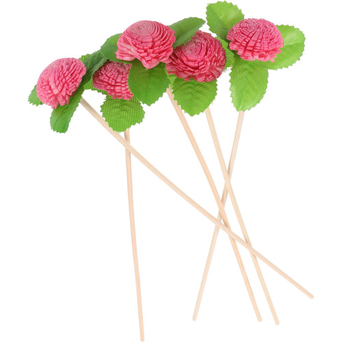 10Pcs Household Reed Diffuser Flower Sticks for Cozy Aromatherapy 1