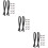 6 Sets Leather Handbag Handles Tote Replacement Straps With Rivets 8
