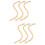 2 Pcs Gold Bag Accessories Diy Straps Handbag Replacements Chain 6