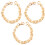 2 Pcs Gold Bag Accessories Diy Straps Handbag Replacements Chain 7