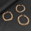 2 Pcs Gold Bag Accessories Diy Straps Handbag Replacements Chain 9