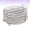 3Sets Stackable 5-Layer Dehydrator Rack for Air Fryer Assorted Colors 7