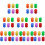 1080Pcs Colorful Plastic Chips Counters for Math Games and Play 8