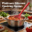 (Red) Platinum Silicone Heat-Resistant Cooking Spoon 10