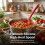 (Red) Platinum Silicone Heat-Resistant Cooking Spoon 12