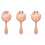 3Pcs Rose Gold Bar Ice Strainer for Professional Use 4