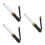 3Pcs Practical Black Glow Stick Reusable Light Stick for Concert Decor 11