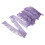Purple Polyester Tassel Fringe Trim Versatile Design 1 Roll 9