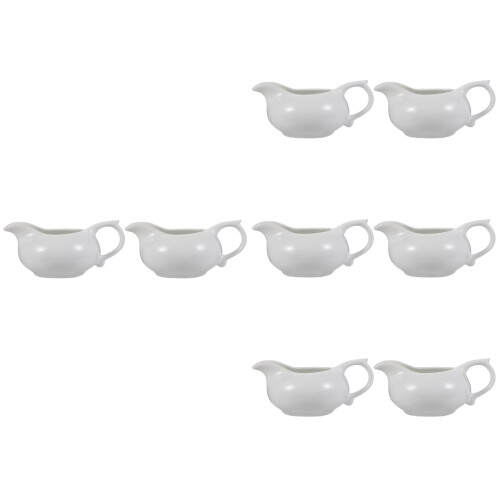 8Pièces Bateaux À Sauce En Céramique Pour Maison