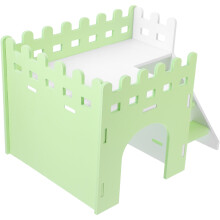 Cachette Hamster En PVC Vert Clair Pour Maison De Petite Cage