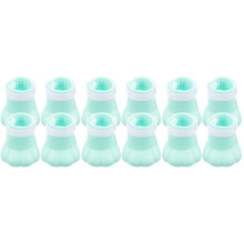 12Pièces Bottes Anti- Pour Chats Silicone Protection