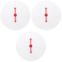 3Pièces Roue De Prix DIY Pour Jeux