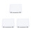 3Pcs Document Holder Box with Clear Lid and Buckle for Office 5