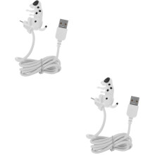 2Pièces Câble De Recharge Téléphone Chien Style Amusant