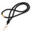 Lanière Badge Silicone Noir Résistant Décor Portable Moderne 1