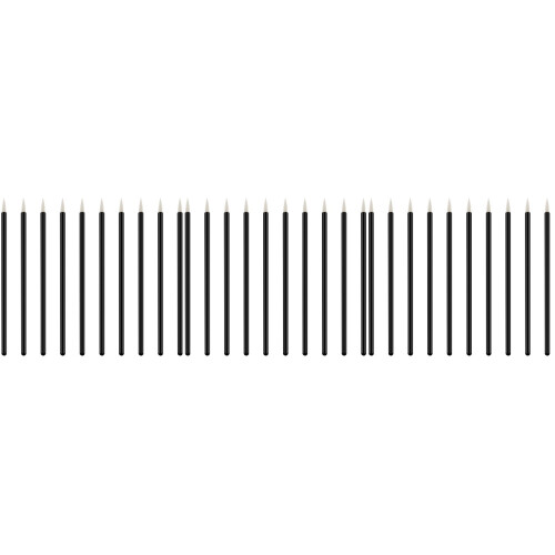 300Pièces Applicateurs Eyeliner Jetables Blancs Pinceaux