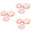60Pcs Light Pink Paper Dessert Party Dinner 7