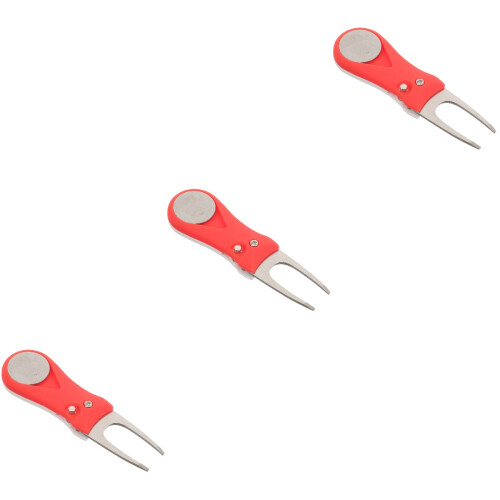 3Pièces Divot Tool Golf Acier