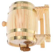 Ensemble Seau À Vin Baril En Bois 1,5 L Pour Spiritueux
