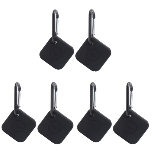 6Pcs Wireless Silicone Protective Covers Black for Tile Mate Pro