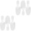 6 Pcs Stainless Steel Short Handle Dessert Scoops 1