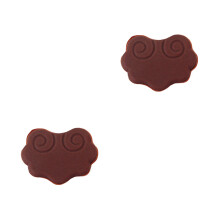 4Pcs Light Brown Erhu Pads Noise Reducer for Practice Durable Material