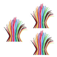 90Pcs Soft Round Shoelaces for Casual Shoes Sports Sneakers