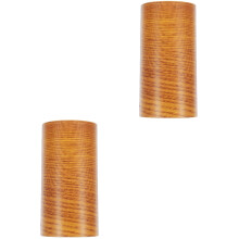 2 Pièces Bandes Décoratives Plinthe Marron PVC Adhésive Flexible