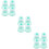 12Pièces Bottes Anti- Pour Chats Silicone Protection 9