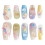 (S) Colorful Gradient Press On Nails - Stage Wear 11